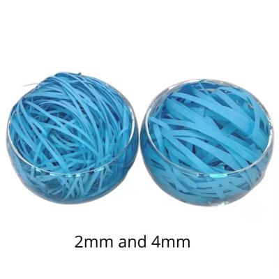 80gram Blue Glitter Strip Crinkle Cut Paper Shred Filler Shredded Paper