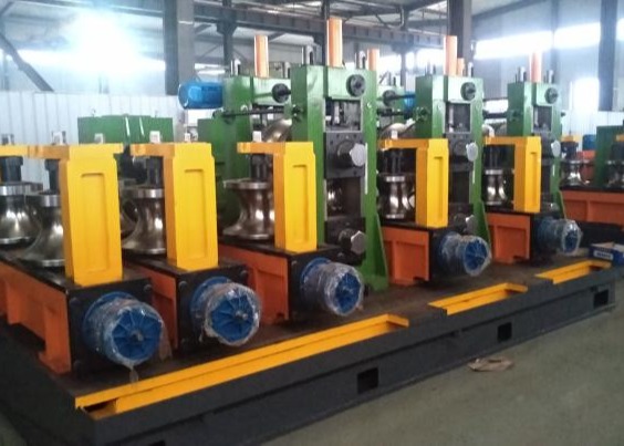 High Frequency Welding Tube Mill Machine 153mm Diameter 100m/min