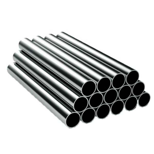 316 Stainless Steel Decorative Pipe , Beveled Ss Welded Pipe 6000mm Length