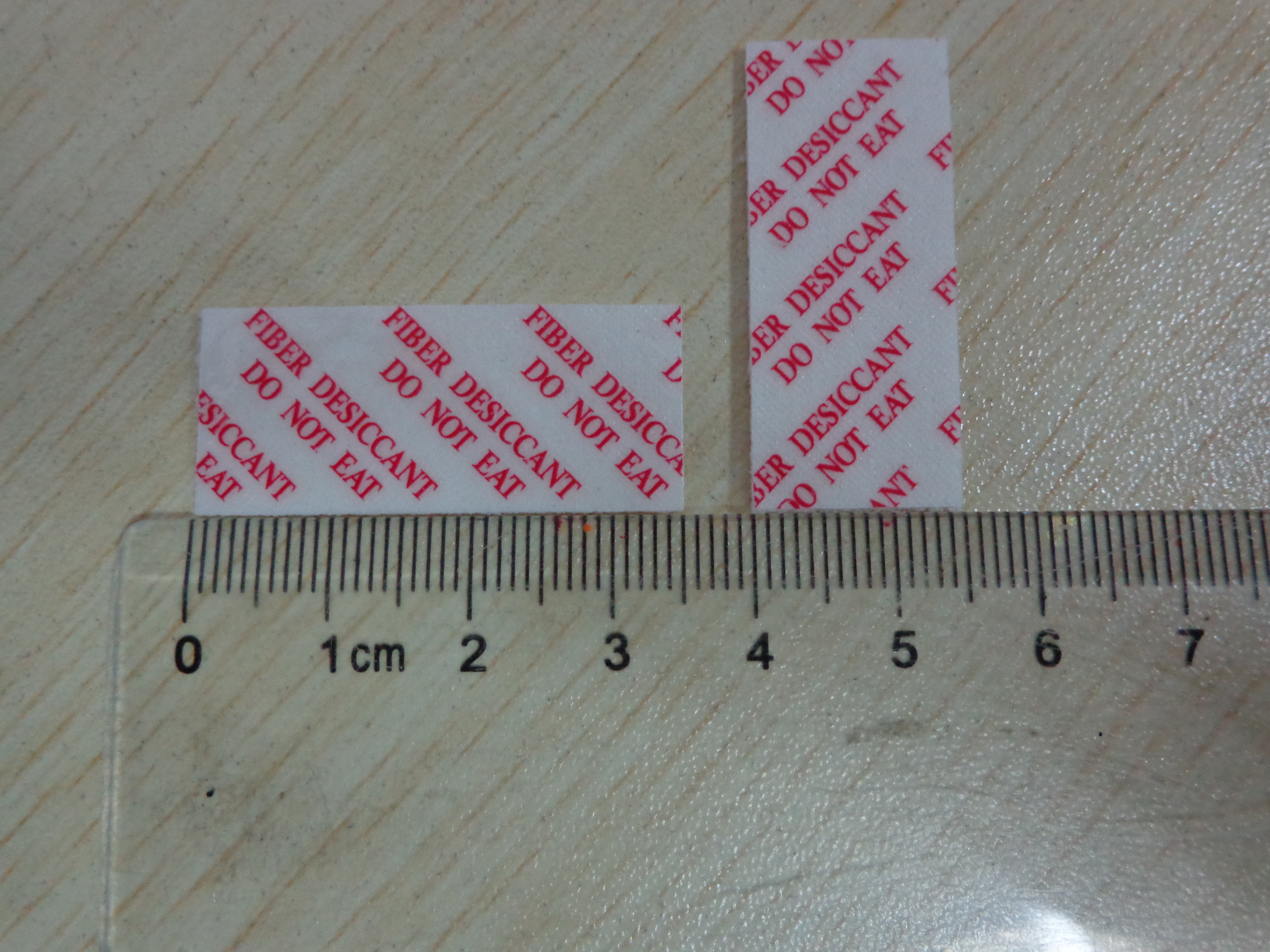 1.0mm Thin Natural Rectangle Fiber Desiccant , Bio - Kit Moisture Absorber For Bathroom