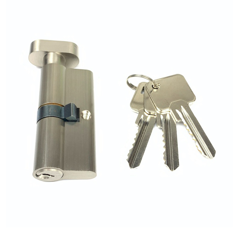 70mm Euro Cylinder Lock Brass Euro Profile Single Cylinder Lock