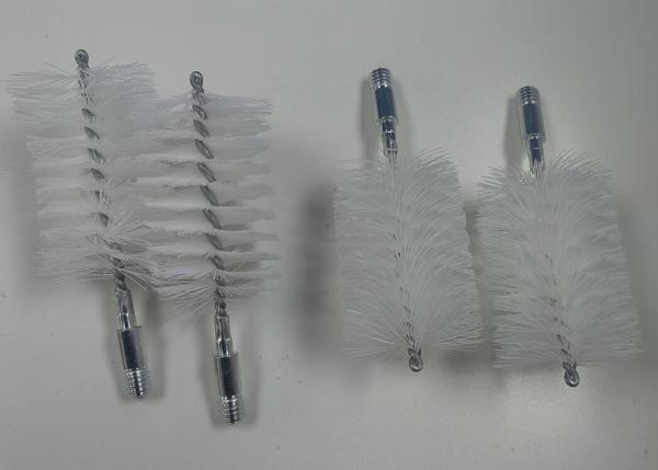 Spiral Helical Nylon Bristle Condenser Tube Pipe Cleaning Round Nylon Brush