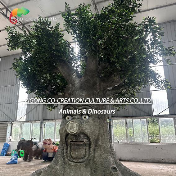 Animatronic Talking Tree For Theme Park Interaction Decoration Interactive Equipment