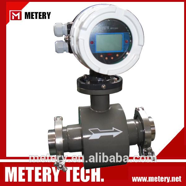Sanitary milk drink flow meter