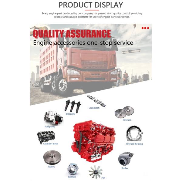 Cummins Diesel QSC8.3 ISC8.3 Diesel Engine Forged Steel Crankshaft 3965008