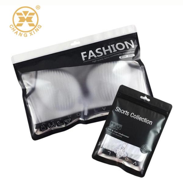 Biodegradable Compostable Zipper Zip Lock Bags Pouches For Apparel