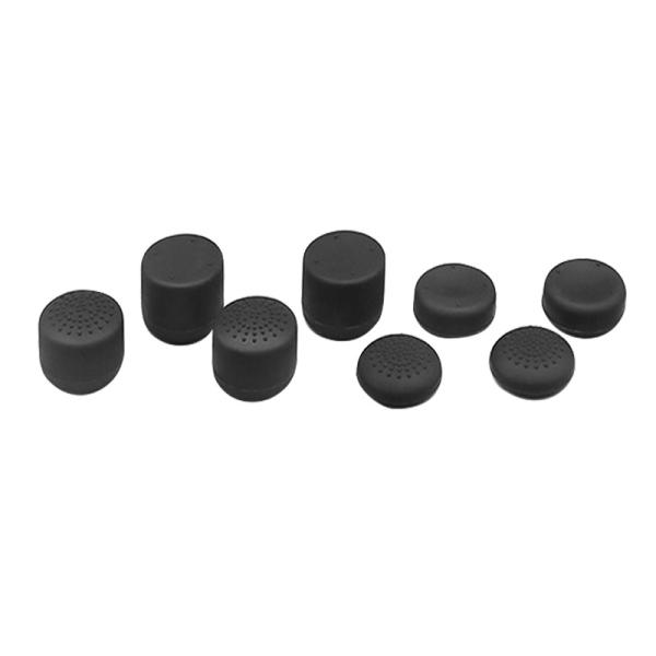 Protective Analog Stick Grips Covers Skins For Xbox One PS 5/4/3/2 / Controller Best Slim Grips For Gaming - Black (8 Packs)