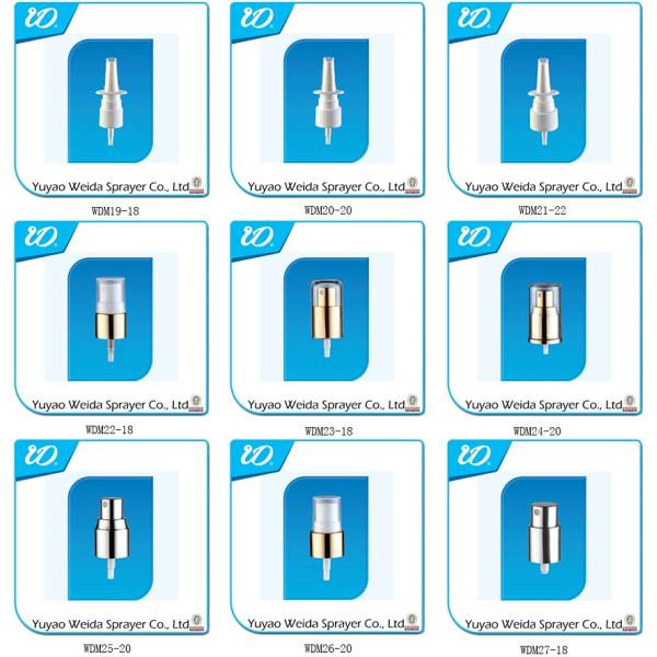 18/410 20/410 24/410 Fine Mist Spray Pump Deep Throat Long Nozzle Spray Pump