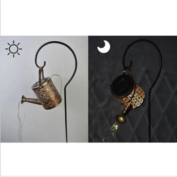 Solar Powered Outdoor Garden Courtyard Water Kettle Decorative Light with IP44 Rating