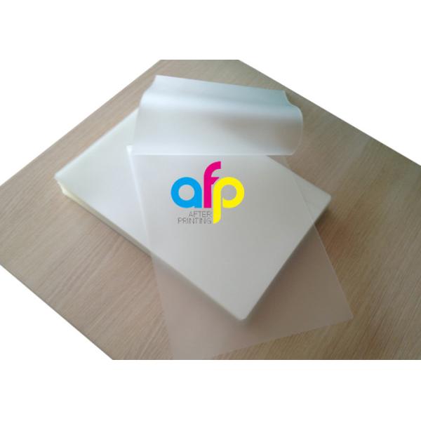 Transparent Pouch Laminating Film Sheets 60mic - 250mic For Picture / ID Card Protection