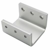 Fabrication d'emboutissage métallique personnalisé alliage d'aluminium support d'angle en forme I