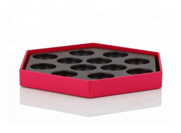 Personalised Cardboard Chocolate Boxes Handmade Empty Lid And Base FSC Certification
