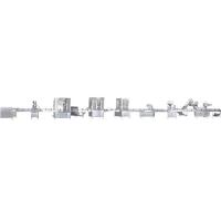 Linha de produção automática de enchimento de aerossóis para 1 polegada de diâmetro da boca do tanque 35mm 73.85mm 310mm