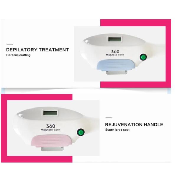 360 Magneto Optic OPT SHR Elight IPL Beauty Machine For Hair Removal / Skin Rejuvenation