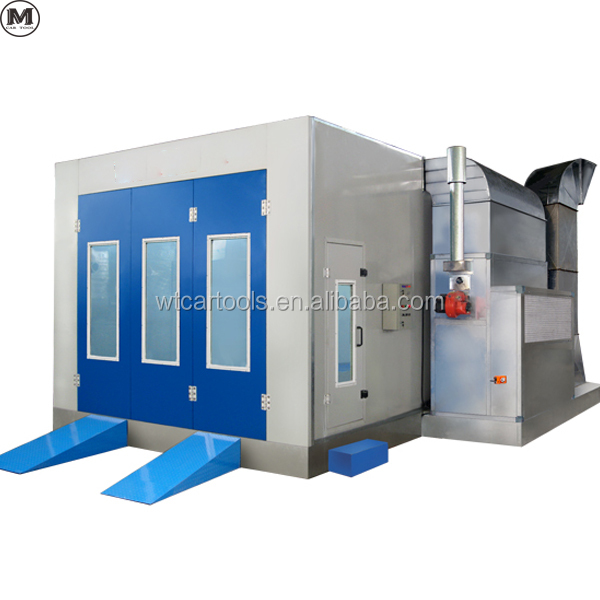 16KW LPG Burner Outdoor Automotive Paint Booth 380V With 24000 Air Flow