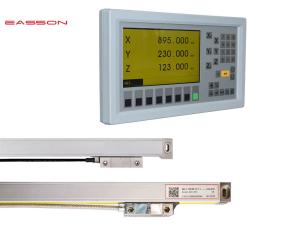 2 / 3 Axis Drilling Milling Machine Lathe Grinder Linear Glass Scales