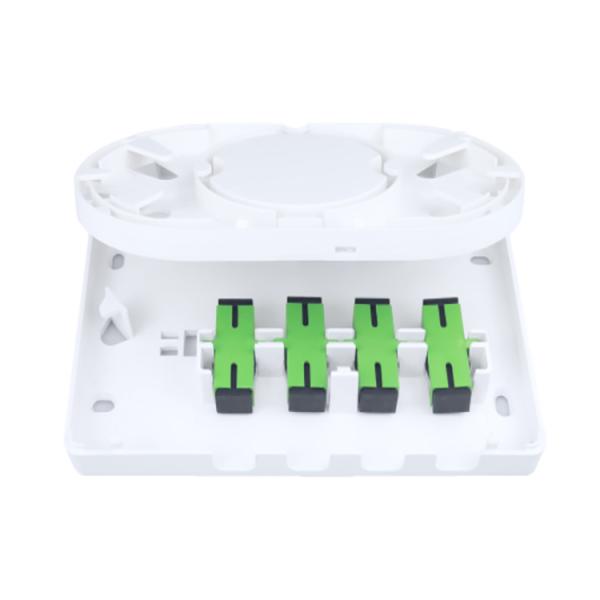 SC соединитель 4 ядра пластиковые волоконно-оптические панели для FTTH сетей 5