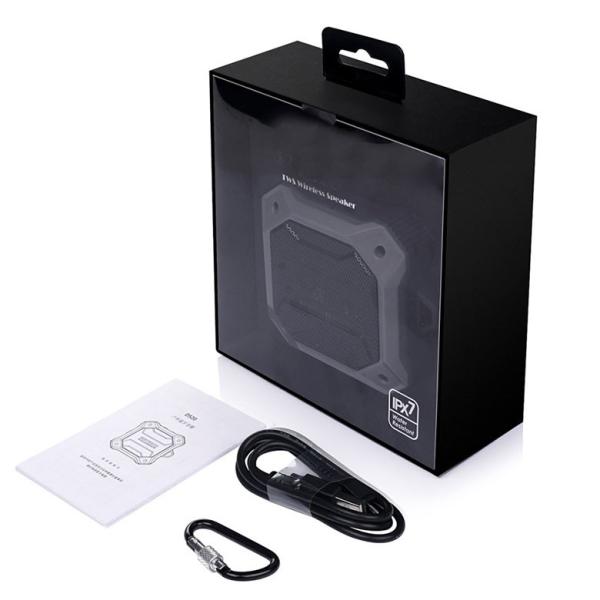 D10T Ipx7 Portable Bluetooth Speakers 800mah Battery Low Bass Support TF Card