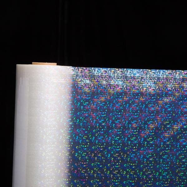 Transparent Holographic Thermal Lamination Film BOPP Material High Glossy Heat Lamination Film for Packaging