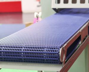 Cinturão transportador de plástico PVC PU Rolha modular de plástico resistente
