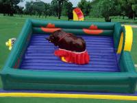 Esteira inflável quadrada Bull mecânica, esteira inflável de encerado do PVC com rodeio mecânico Bull