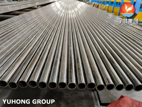 EN 10216-2 P265GH Tubos de caldeira sem costura de aço ligado a carbono