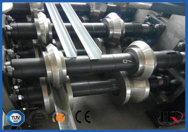 V Profile Corner bead Purlin Roll Forming Machine For Wall Angle 6KW
