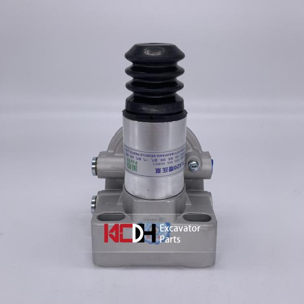 Основание насоса высокого давления фильтра разделителя воды топлива частей R010017 PL420 экскаватора алюминиевое, соответствующее для воздушного фильтра