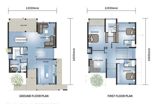 Роскошные светлые стальные обрамляя дома панельного дома Prefab зеленые Prefab