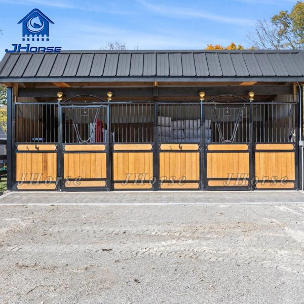 Weather Resistant Horse Stable With Inch Panel Thickness Horse Stable Stall