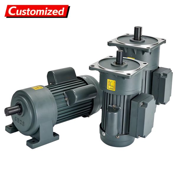 Three-Phase 115/120V 400W Power Output IE2 Energy Efficiency Gear Reducer Motor with Variable Frequency Drive
