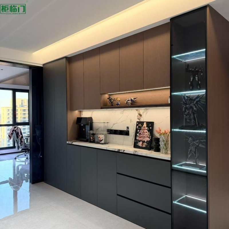 High Strength Aluminum Display Cabinet Pest Resistant Moisture Resistance