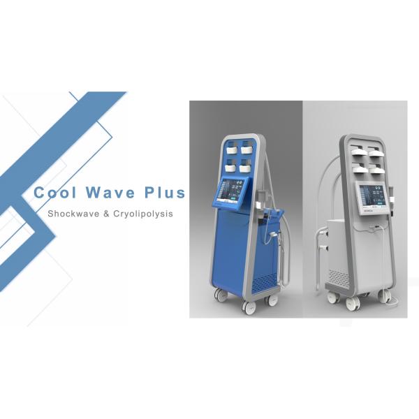 Тело 2 в 1 Cryolipolysis уменьшая терапию Cryo терапией ударной волны машины