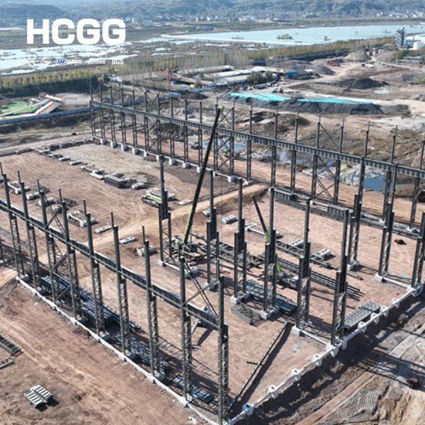 Anti Earthquake Industrial Steel Building Warehouse Workshop Plant Fabrication
