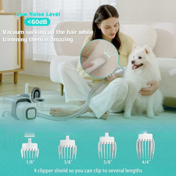 Sustainable Pet Grooming Kit Vacuum Cleaner Dog Cat Mascotas Pet Hair Remover Brush