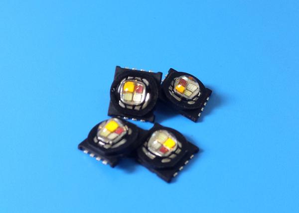 750MA Led 4 In 1 RGB Amber 15 Watt High Power Led Diodes With Multi - Chip