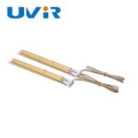 IR 1338w Quartz Glass Infrared Heat Lamp Tube For Paint Drying