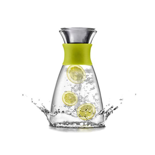 Легковес термального сопротивления безопасного кувшина воды потека свободного стеклянного высокий