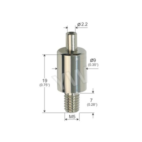 Продетые нитку М5 планеры подвесных полка для кабелей воздушных судн латунные материальные для вися набора