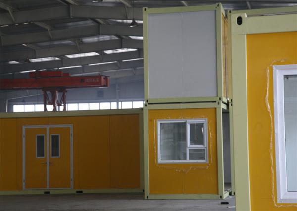 Quiosque tornado reciclado painel do café de Polyurethene da construção da construção de aço