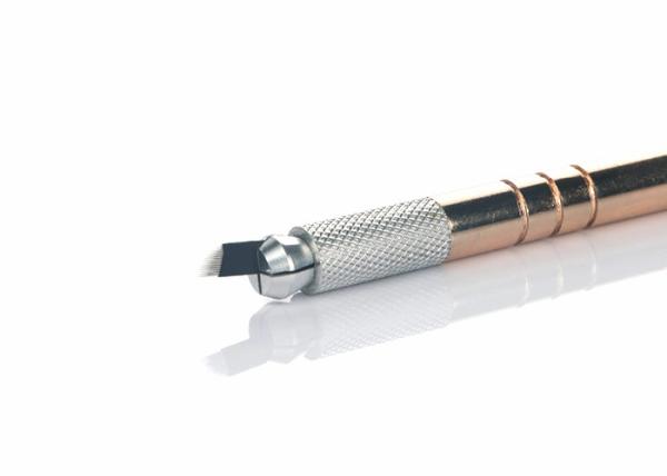 60 G Heavy Gold Metal Manual Permanent Makeup Pen For Eyebrow Tattoo