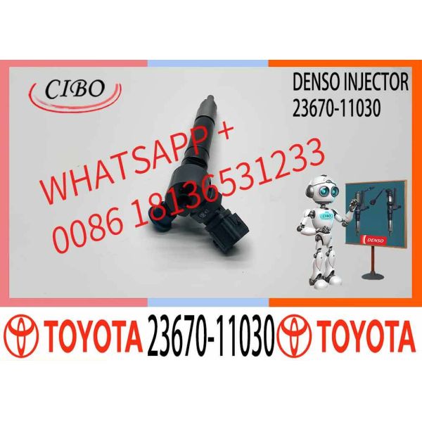 Common Rail Injector 23670-11030 for TOYTA LAND CRUISER PRADO diesel CR Engine Construction Machinery Parts