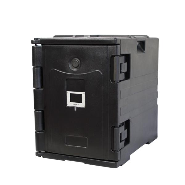 Transportadores de bandejas térmicas aisladas para catering con ruedas, termo para alimentos