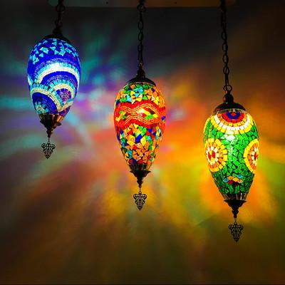 Bohemian chandelier Southeast Asian Cafe Restaurant Hotel Club Turkish chandelier(WH-DC-25)