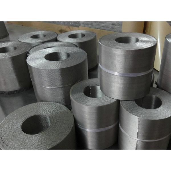 Stainless Steel 260 Mesh Reverse Dutch Weave Mesh Filter Belt 157Mm Width Extruder Screen Pack