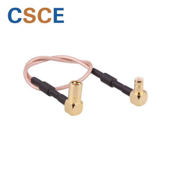 SMB Male To Female Antenna Adapter Cable , RG179 Coaxial Cable Vswr ≤1.5
