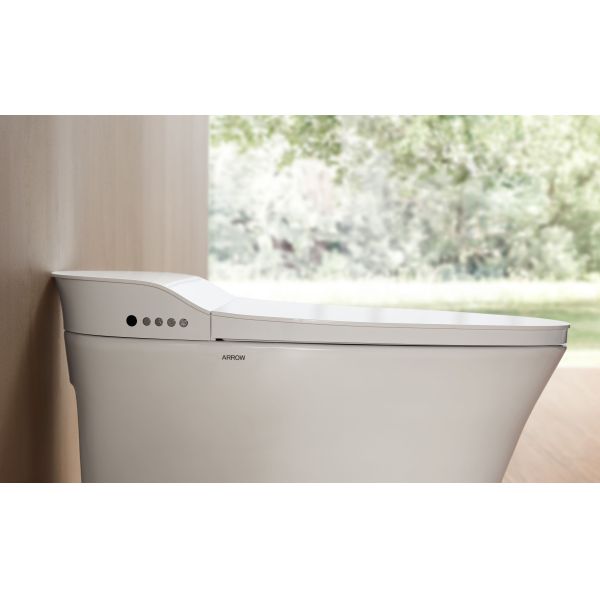 Arrow Brand Modern Smart Toilet with Ceramic Material Concealed Tank and Automatic Operation