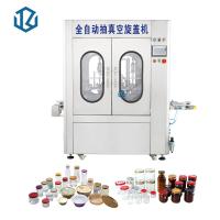 2 / A máquina tampando do vácuo automático de 4/6 cabeças para o molho do alimento range os recipientes de vidro