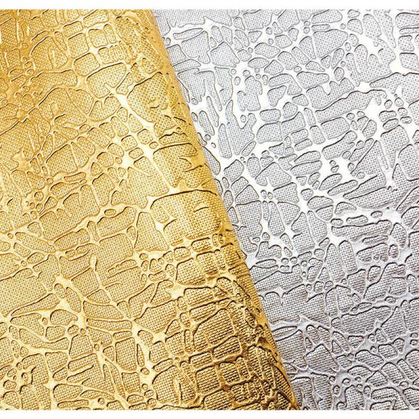 Pvc Crocodile XR- Golden Grass Root Grain Synthetic Leather Wallet Case Shoes Notebook Leather Fabric
