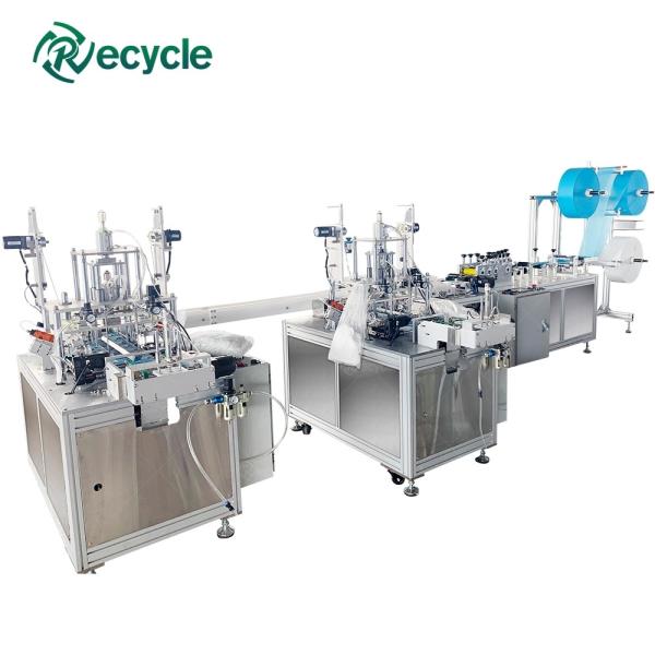 Fully Automatic 3 ply Nonwoven Fabric Disposable Medical Facemask Surgical Face Mask Making Machine Production Line